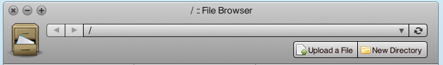 File Browser Header